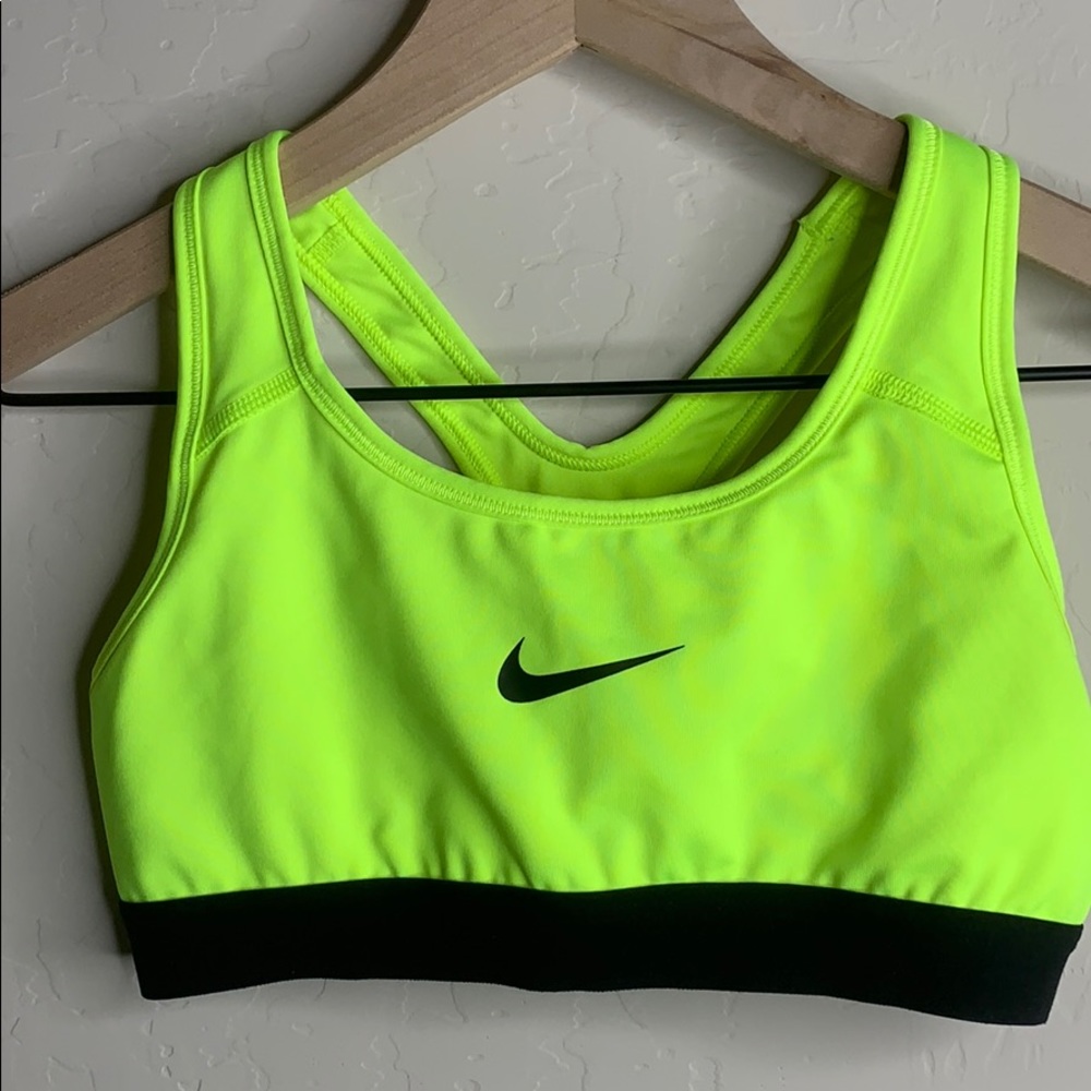 Nike Neon Sports Bra